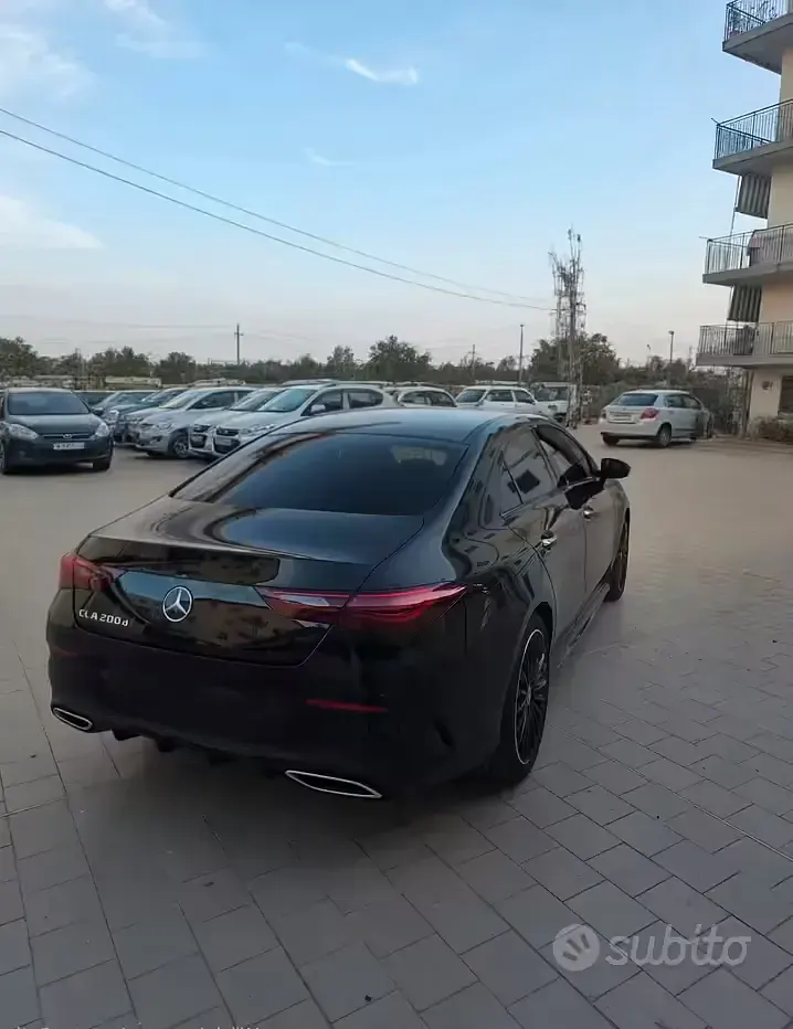 Usata Mercedes CLA200 AMG line 150 CV (110 kW) 2025 Nero Coupé
