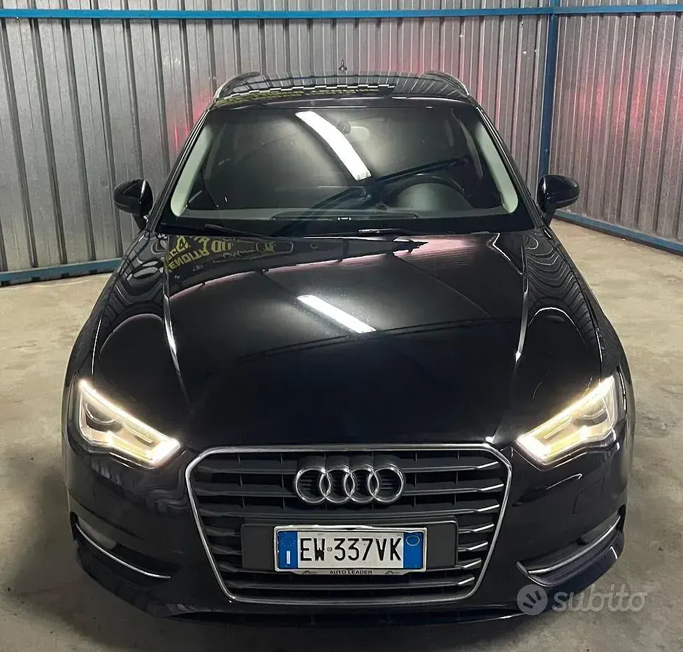 Usata Audi A3 Ambition 110 CV (80 kW) 2014 Nero Berlina