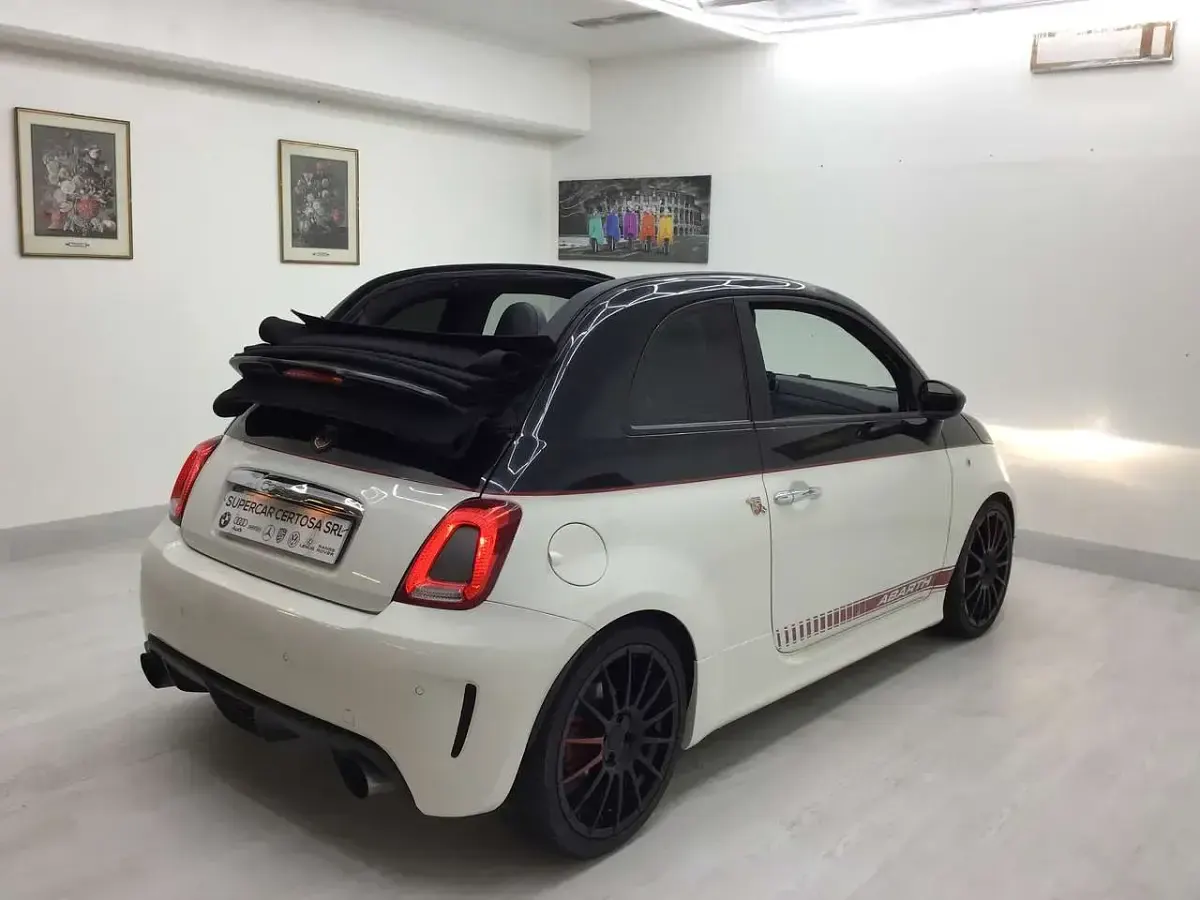 Usata Abarth 500C 140 CV (102 kW) 2011 Bianco Cabrio