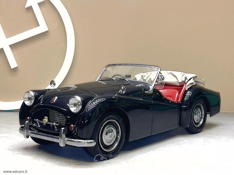 Usata Triumph TR2 90 CV (66 kW) 1954 Nero Cabrio