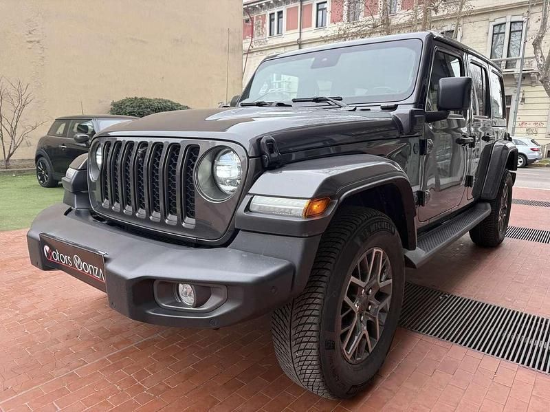 Usata Jeep Wrangler Unlimited Rubicon 272 CV (200 kW) 2021 Grigio SUV