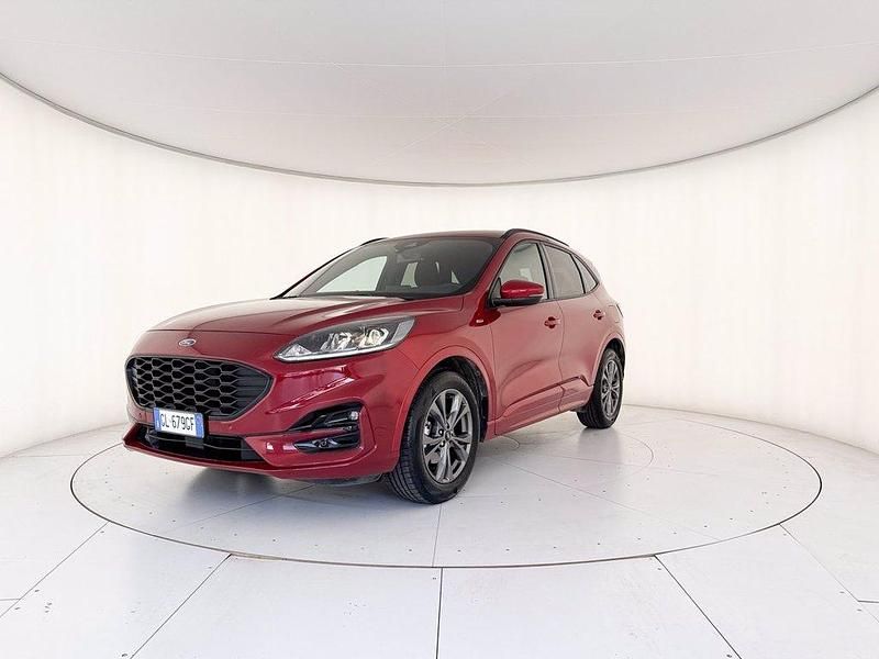 Rosso Usata 2022 Ford Kuga ST-Line SUV | 23.420 € (Buon prezzo) - Immagine 1/4