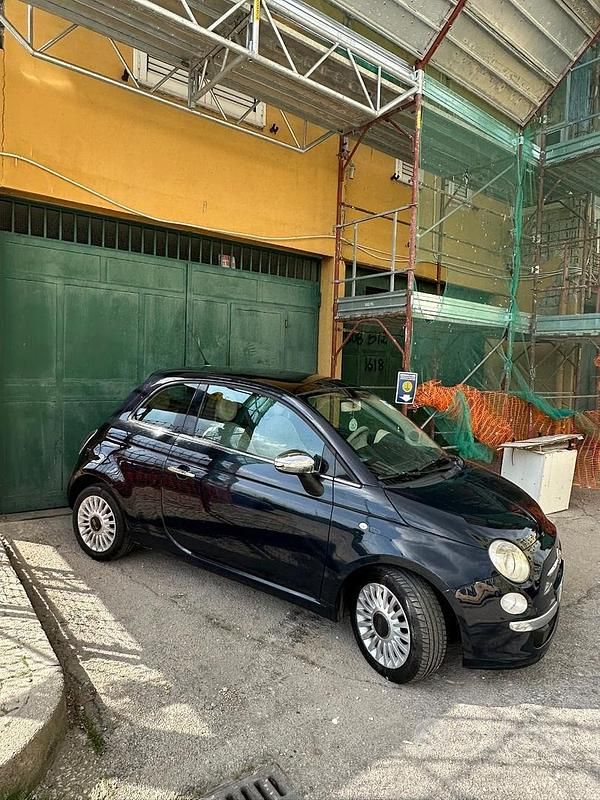 Usata Fiat 500 75 CV (55 kW) 2012 Blu Berlina