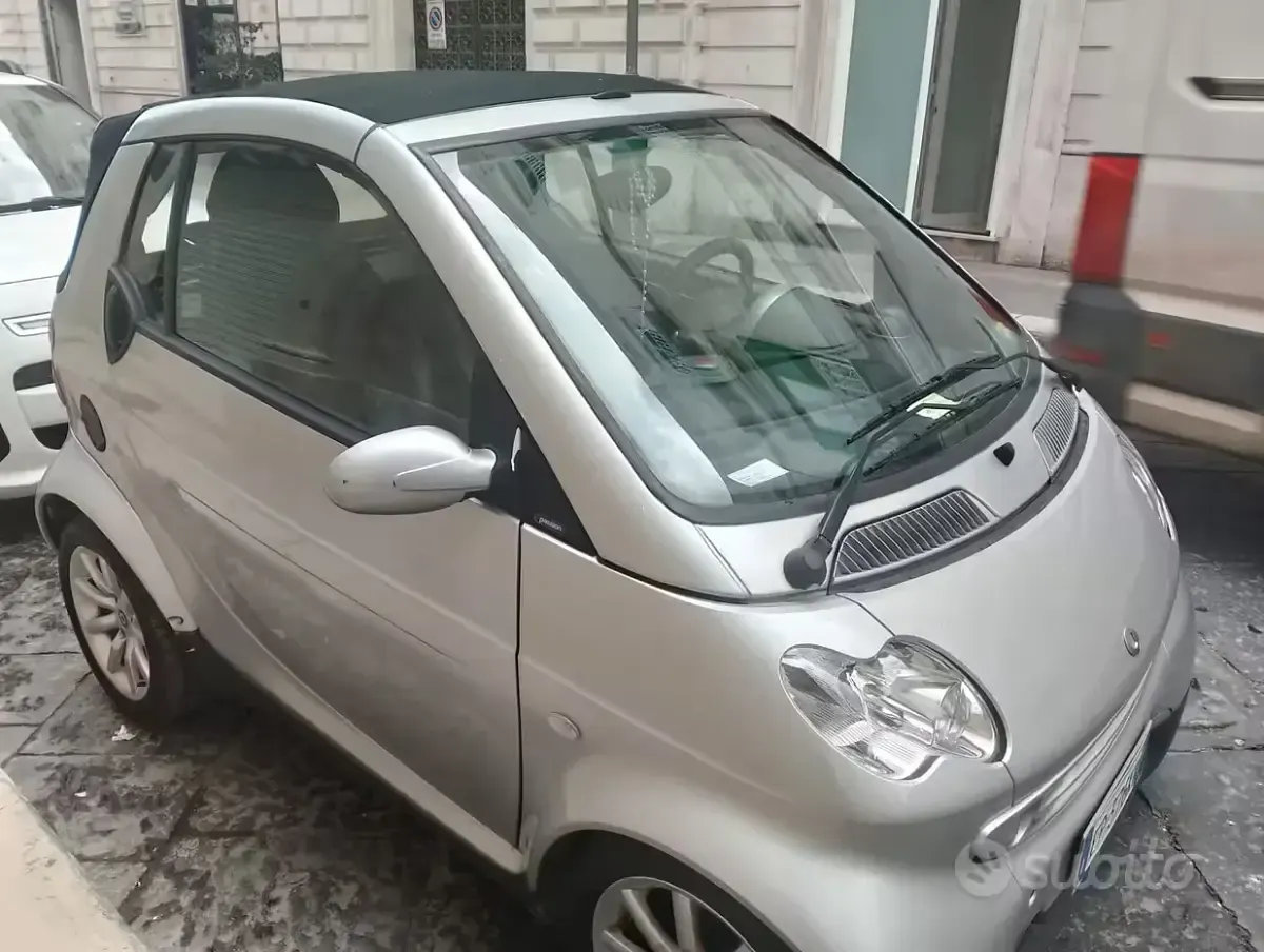 Usata Smart ForTwo Cabrio 41 CV (30 kW) 2007 Grigio Cabrio