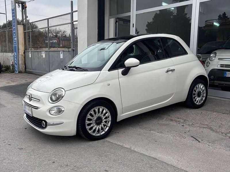 Usata Fiat 500 Lounge 95 CV (69 kW) 2017 Bianco originale Utilitaria