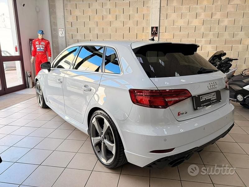 Usata Audi RS3 400 CV (294 kW) 2020 Bianco Berlina