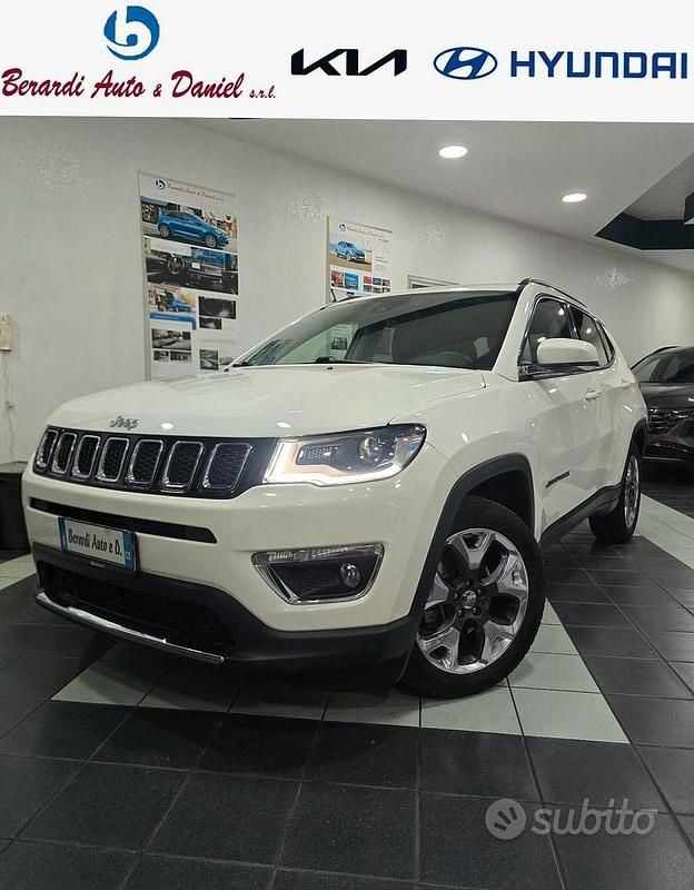 Bianco Usata 2020 Jeep Compass Longitude SUV | 18.500 € (Ottimo prezzo) - Immagine 1/4