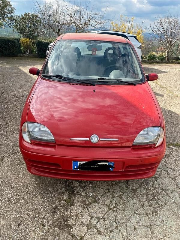 Usata Fiat Seicento 54 CV (39 kW) 2006 Rosso Utilitaria