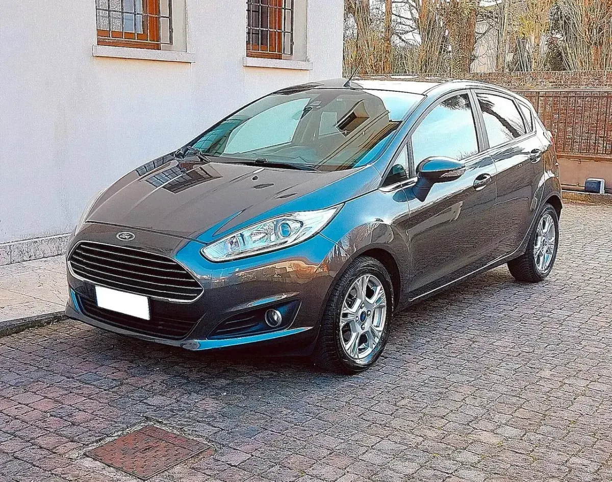 Usata Ford Fiesta Titanium 100 CV (73 kW) 2016 Grigio Berlina