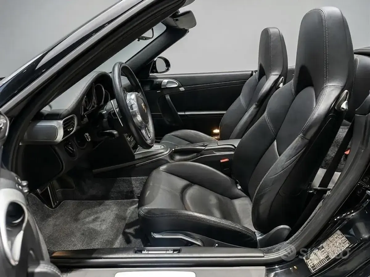 Usata Porsche 911 Turbo Cabriolet 500 CV (367 kW) 2009 Nero Cabrio