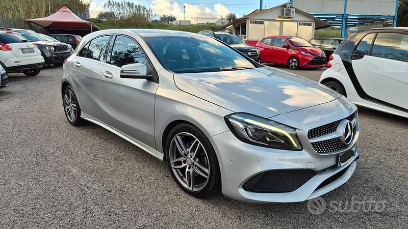 Usata Mercedes A200 Premium 136 CV (100 kW) 2016 Grigio Berlina
