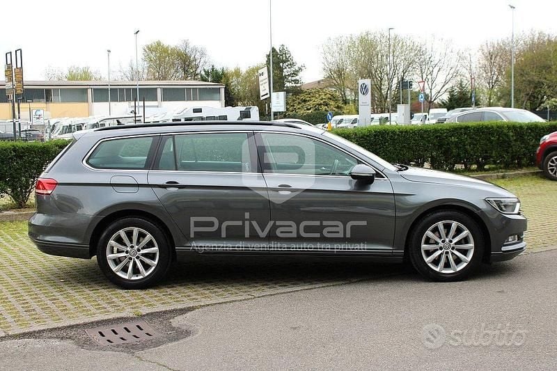 Usata VW Passat Business 150 CV (110 kW) 2017 Grigio Station wagon