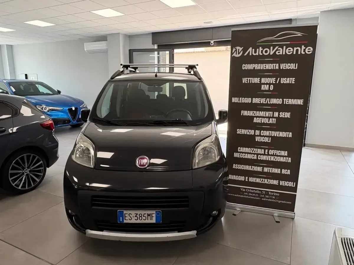 Usata Fiat Qubo Trekking 95 CV (69 kW) 2013 Nero Monovolume