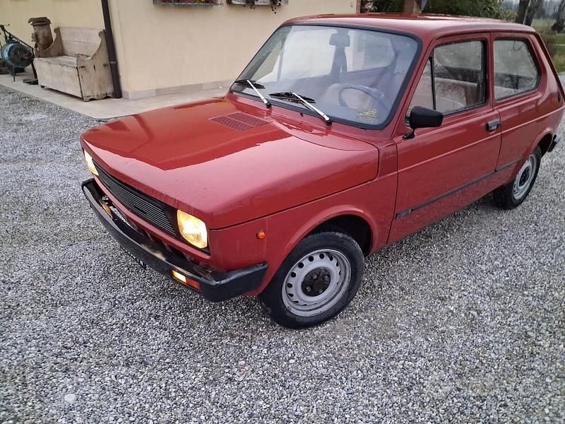 Usata Fiat 127 1970 Rosso Utilitaria