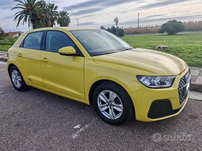 Usata Audi A1 Sportback 2020 Giallo Utilitaria