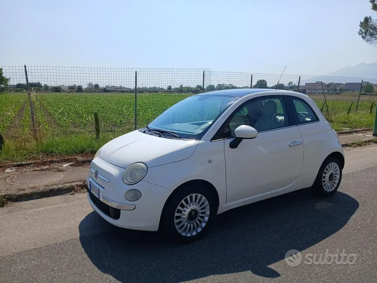 Usata Fiat 500 Lounge 100 CV (73 kW) 2009 Cabrio