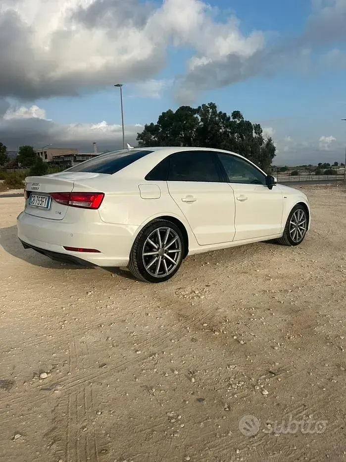 Usata Audi A3 Sport 150 CV (110 kW) 2020 Bianco Berlina