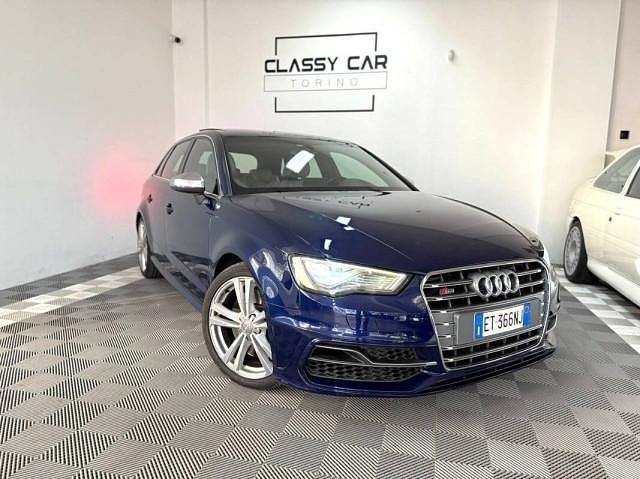 Usata Audi S3 S-Line 303 CV (222 kW) 2014 Blu Berlina