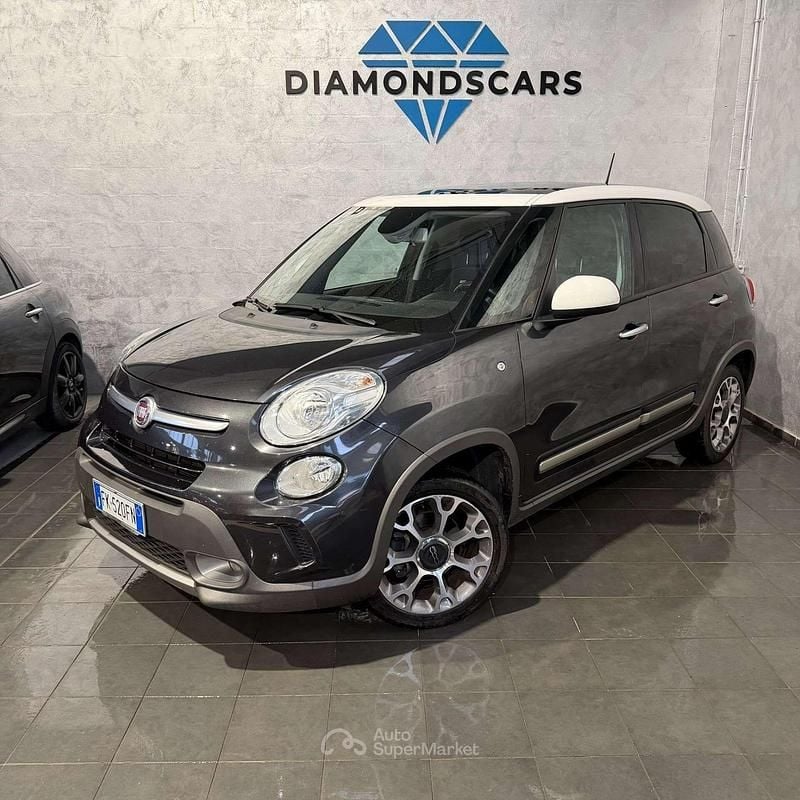 Grigio Usata 2017 Fiat 500L Trekking Monovolume | 8500 € (Buon prezzo) - Immagine 1/4