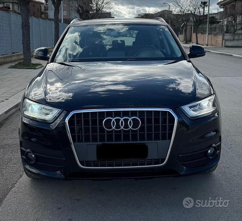 Brugt Audi Q3 Advanced 140 HK (102 kW) 2013 Sort SUV