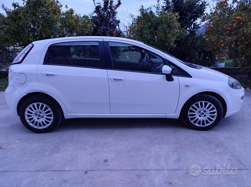 Usata Fiat Punto Street 2013 Bianco Utilitaria