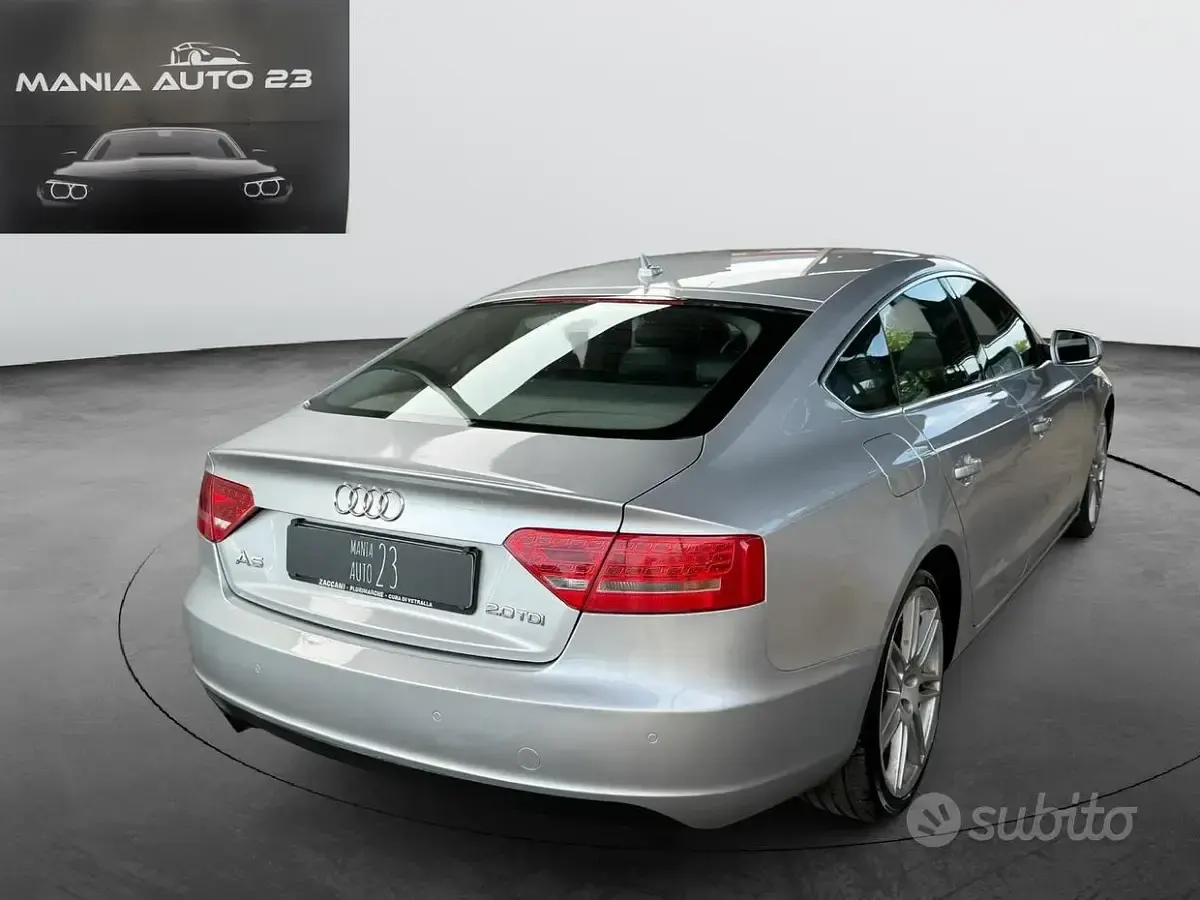 Usata Audi A5 S-Line 143 CV (105 kW) 2011 Grigio Coupé