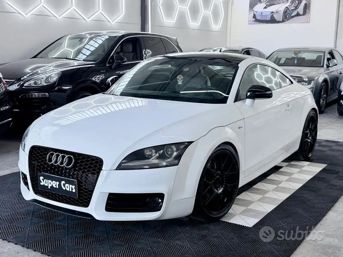 Usata Audi TT Advanced Plus 211 CV (155 kW) 2011 Bianco Coupé
