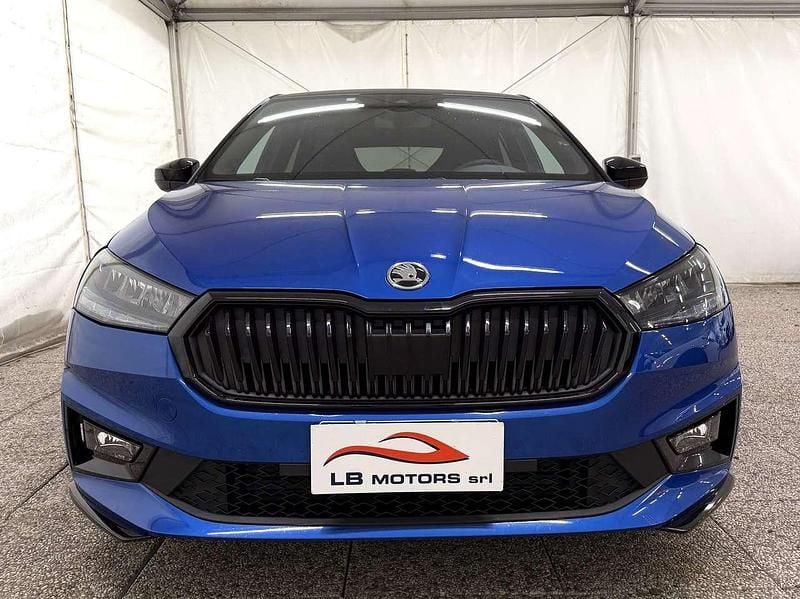 Usata Skoda Fabia Monte Carlo 95 CV (69 kW) 2023 Blu/azzurro Utilitaria