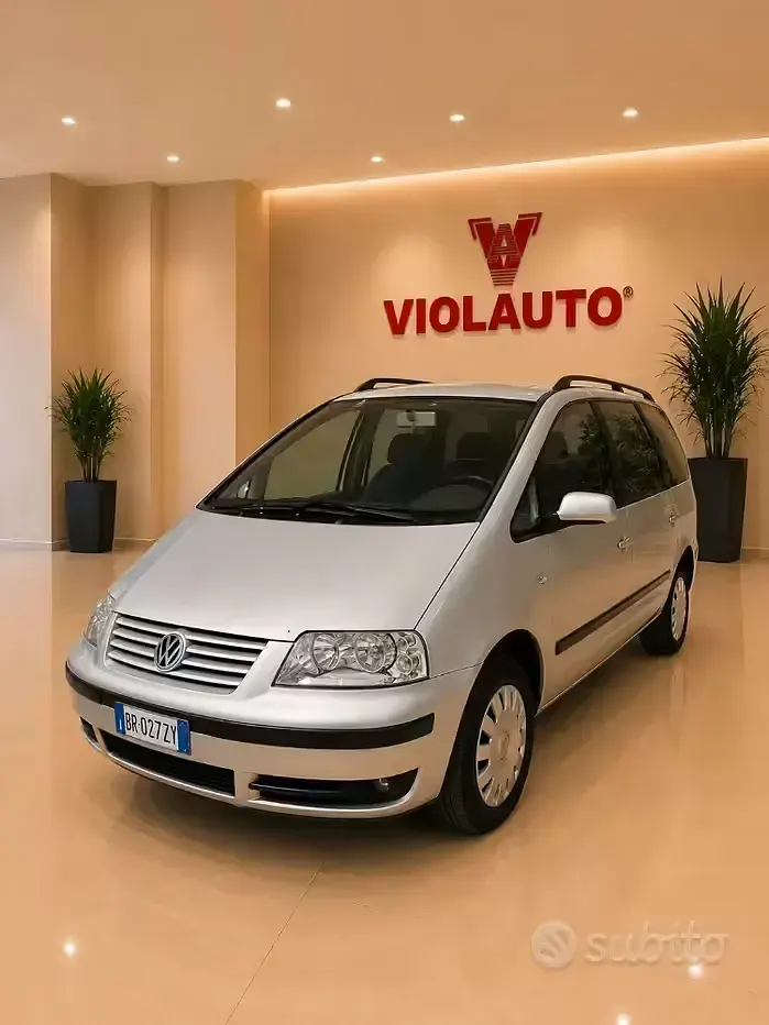 Usata VW Sharan Comfortline 116 CV (85 kW) 2001 Grigio Monovolume