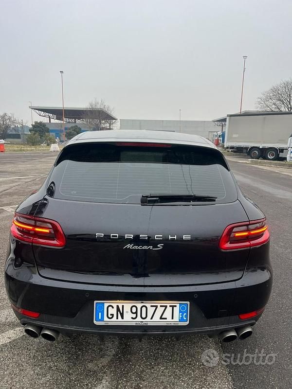 Usata Porsche Macan S 2014 Nero SUV