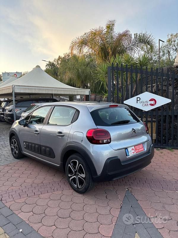 Usata Citroën C3 PureTech 82 CV (60 kW) 2018 Grigio Berlina