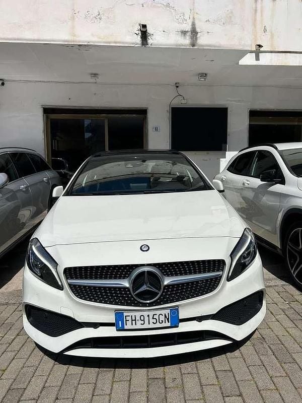 Usata Mercedes A200 Premium 136 CV (100 kW) 2017 Bianco Berlina