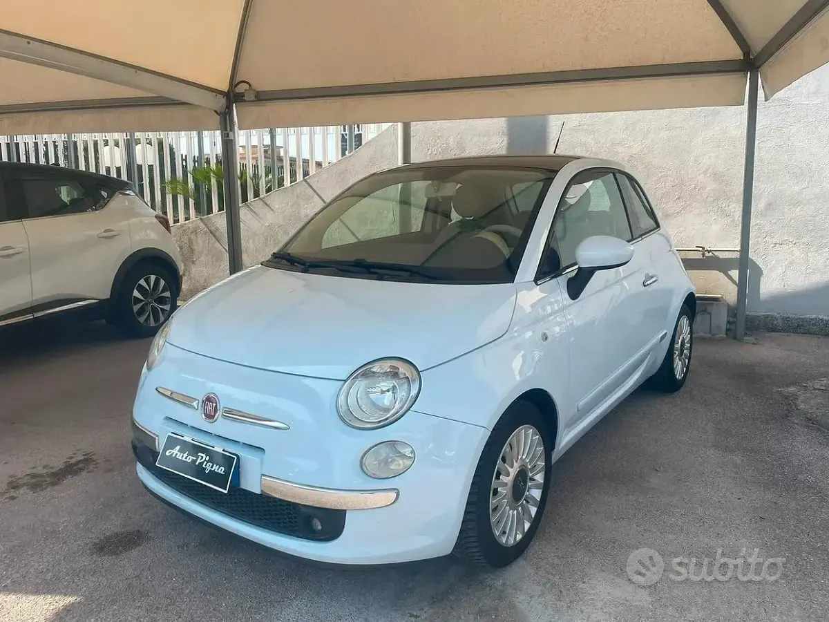 Usata Fiat 500 Lounge 69 CV (50 kW) 2009 Cabrio