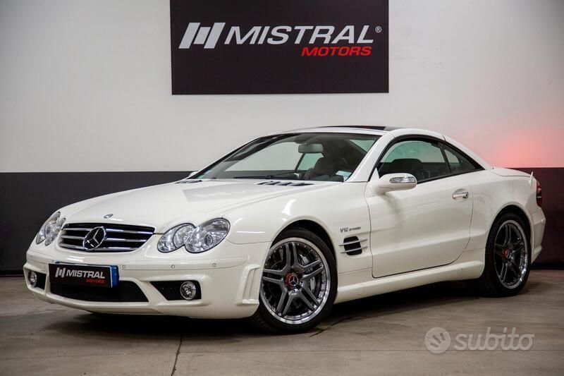 Bianco Usata 2007 Mercedes SL65 AMG AMG Cabrio | 105.000 € - Immagine 1/4