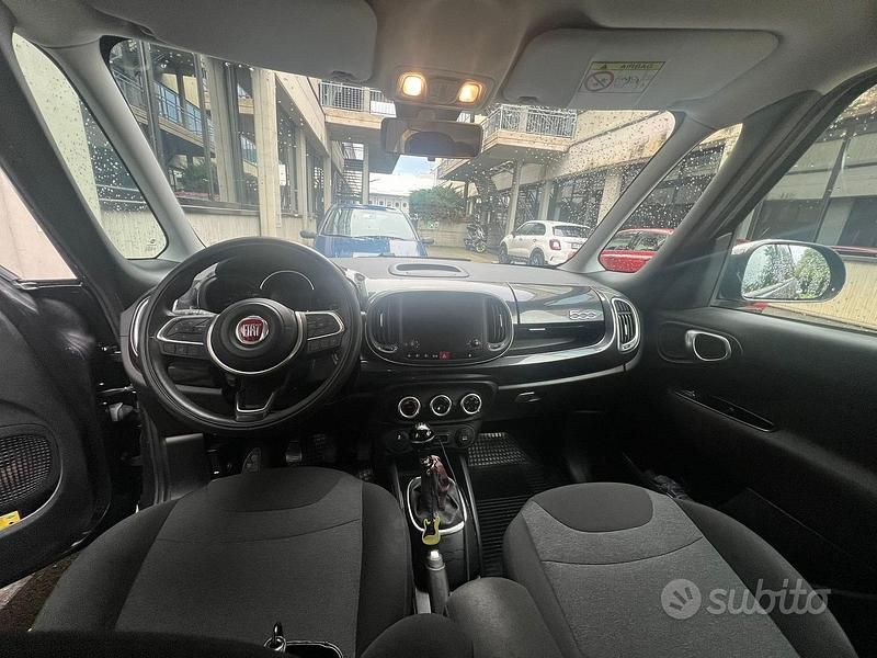 Usata Fiat 500L 95 CV (69 kW) 2019 Nero Monovolume