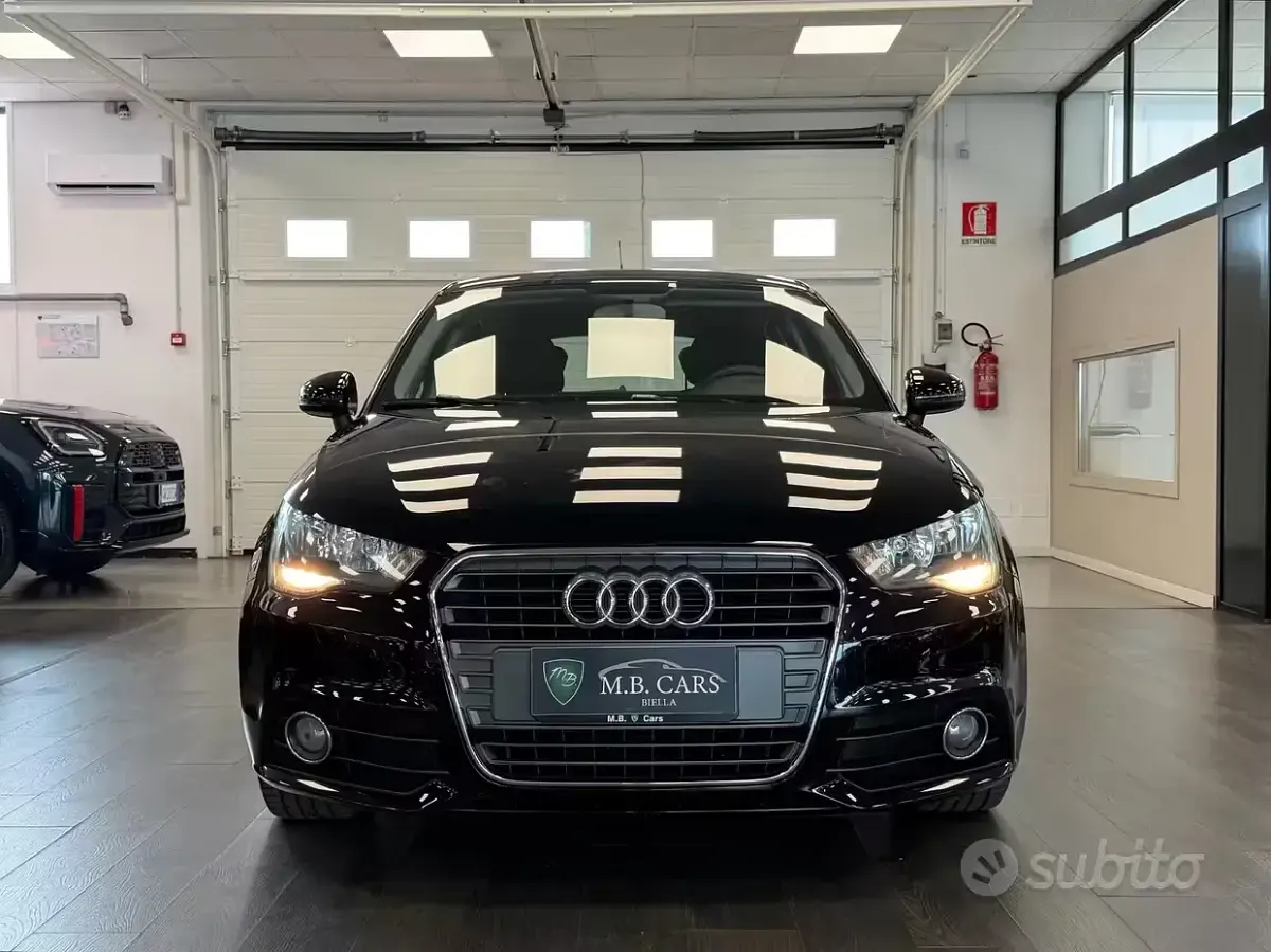 Usata Audi A1 Ambition 86 CV (63 kW) 2015 Nero Utilitaria
