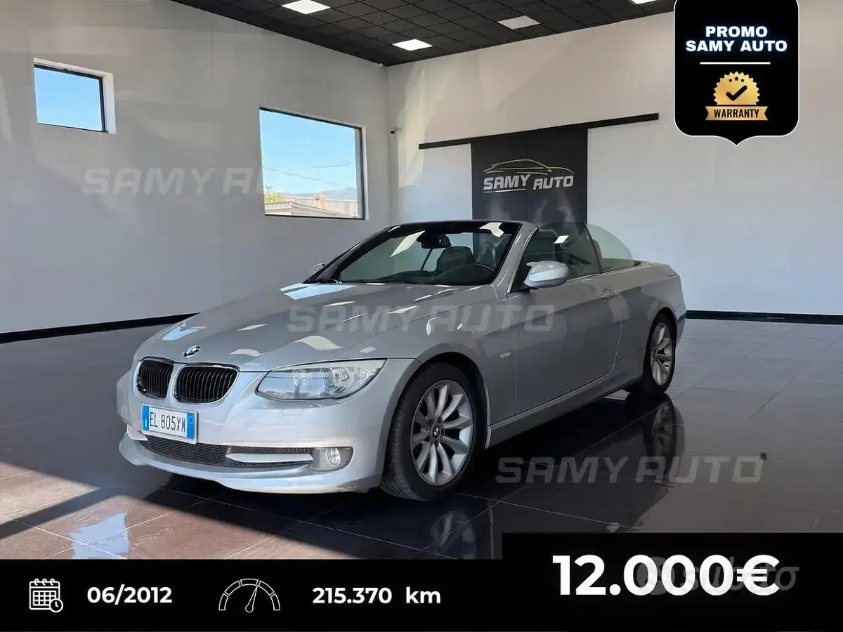 Usata BMW 320 Cabriolet M Sport 184 CV (135 kW) 2012 Cabrio