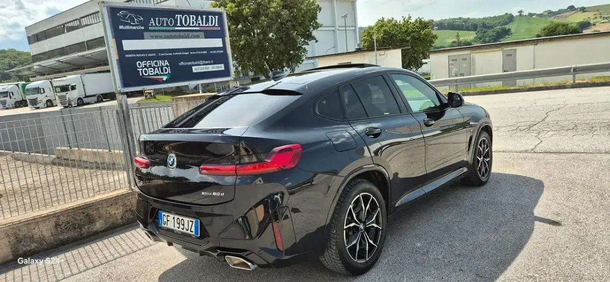 Usata BMW X4 M Sport 190 CV (139 kW) 2021 Blu SUV