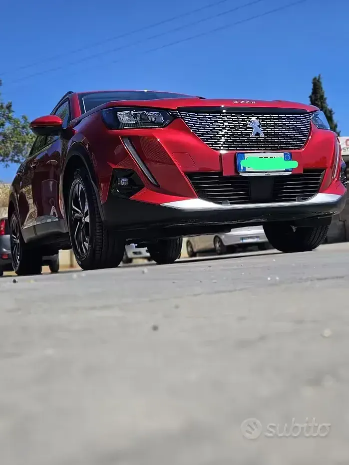 Usata Peugeot 2008 2021 Rosso SUV