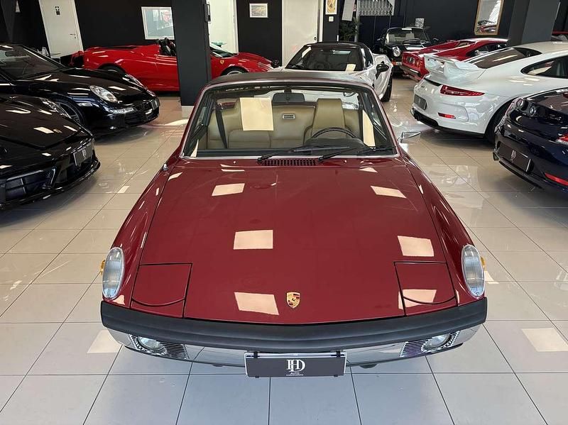 Usata Porsche 914 110 CV (80 kW) 1970 Red metallic Cabrio