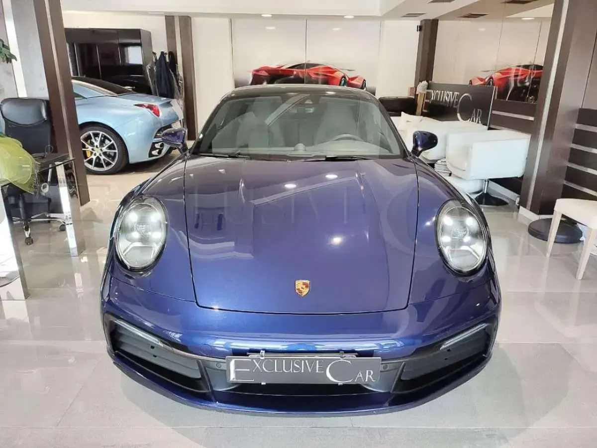 Usata Porsche 911 Carrera 4S 455 CV (334 kW) 2020 Blu/azzurro Coupé