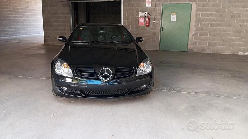 Usata Mercedes SLK280 Chrome 231 CV (169 kW) 2008 Nero Cabrio