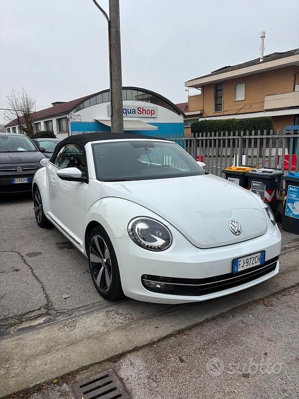 Brugt VW Beetle Cabriolet Design 110 HK (80 kW) 2017 Hvid Cabriolet