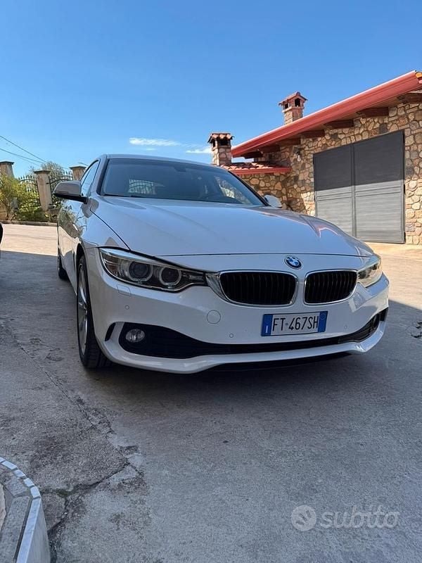 Usata BMW 420 190 CV (139 kW) 2015 Bianco Coupé