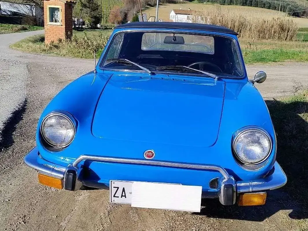 Usata Fiat 850 Sport 58 CV (42 kW) 1972 Blu/azzurro Cabrio