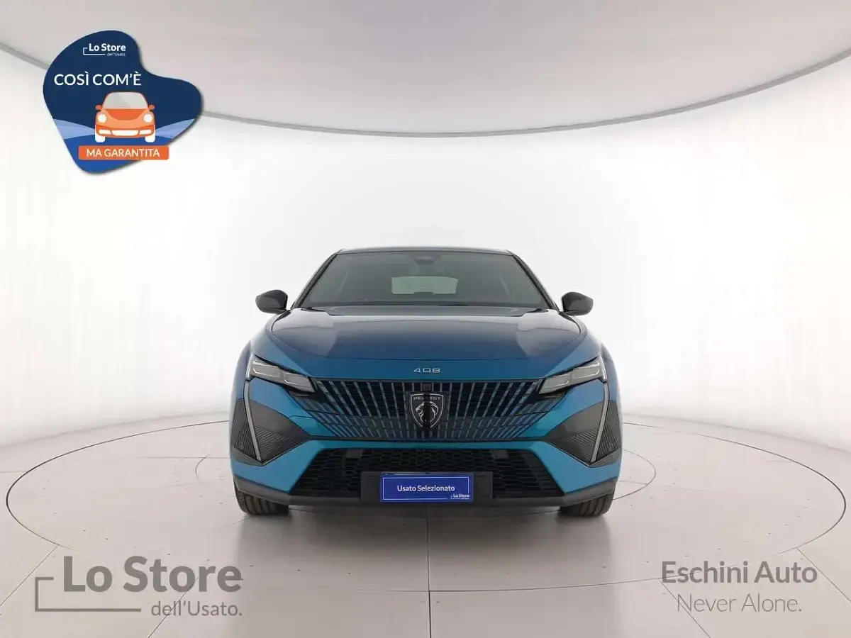 Usata Peugeot 408 GT 131 CV (96 kW) 2023 Verde SUV