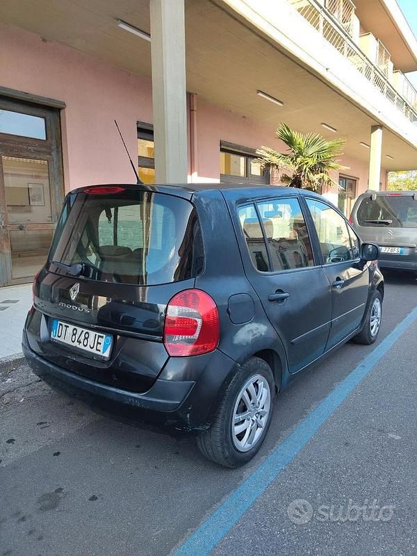 Usata Renault Modus 2007 Nero Monovolume