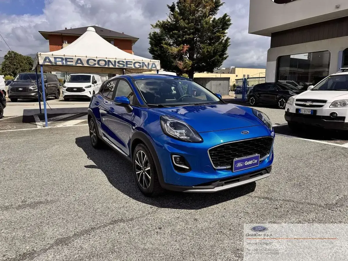 Usata Ford Puma Titanium 125 CV (91 kW) 2023 Blu/azzurro SUV