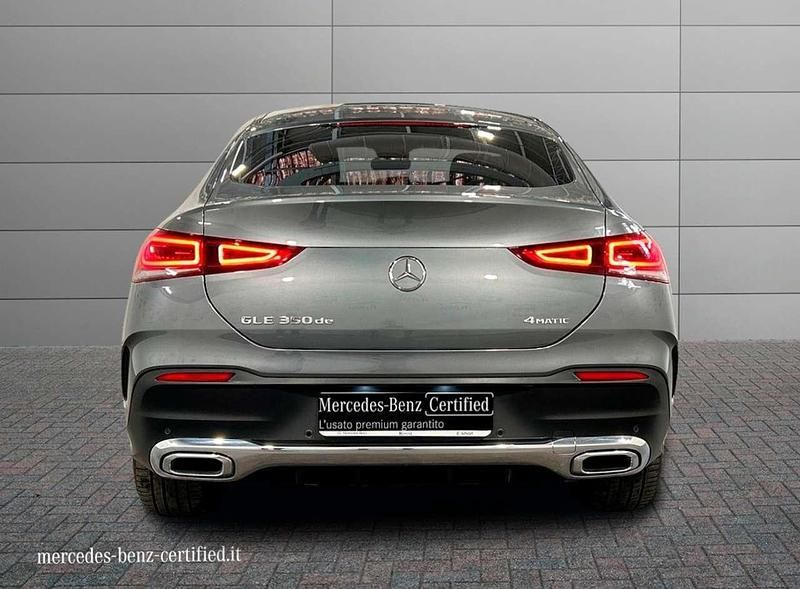 Usata Mercedes GLE350 Premium Plus 194 CV (142 kW) 2021 Grigio medio Coupé