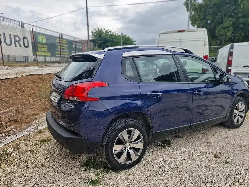 Usata Peugeot 2008 Active 92 CV (67 kW) 2014 Blu SUV
